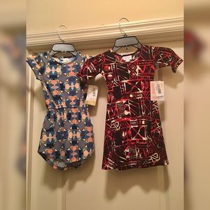 LuLaRoe Girl’s dresses Size 2T NWT